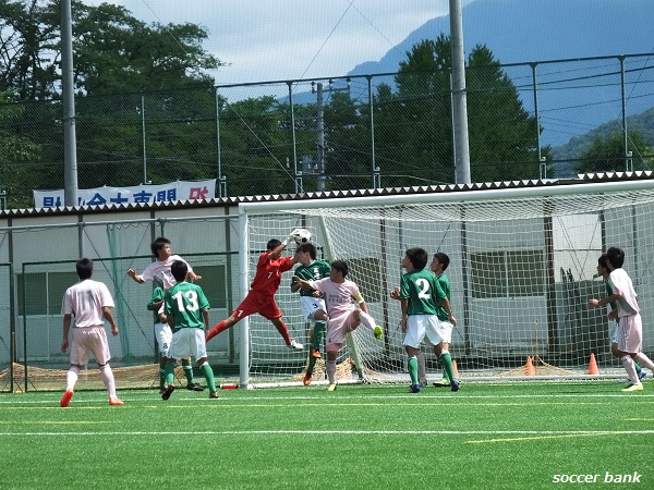 ユースリーグ1部 韮崎高校vs日大明誠高校 サッカーバンク 山梨県